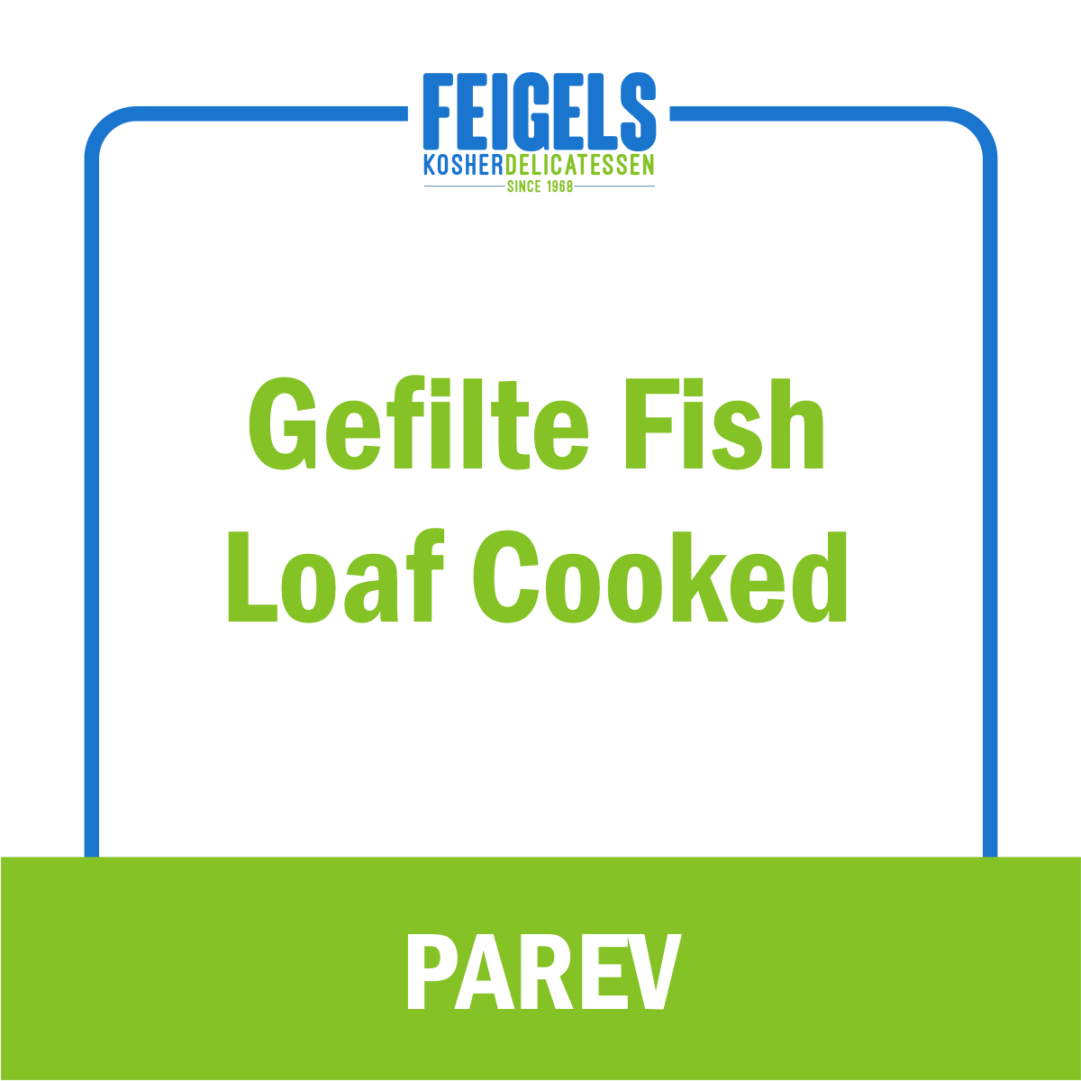 Gefilte Fish Loaf Cooked