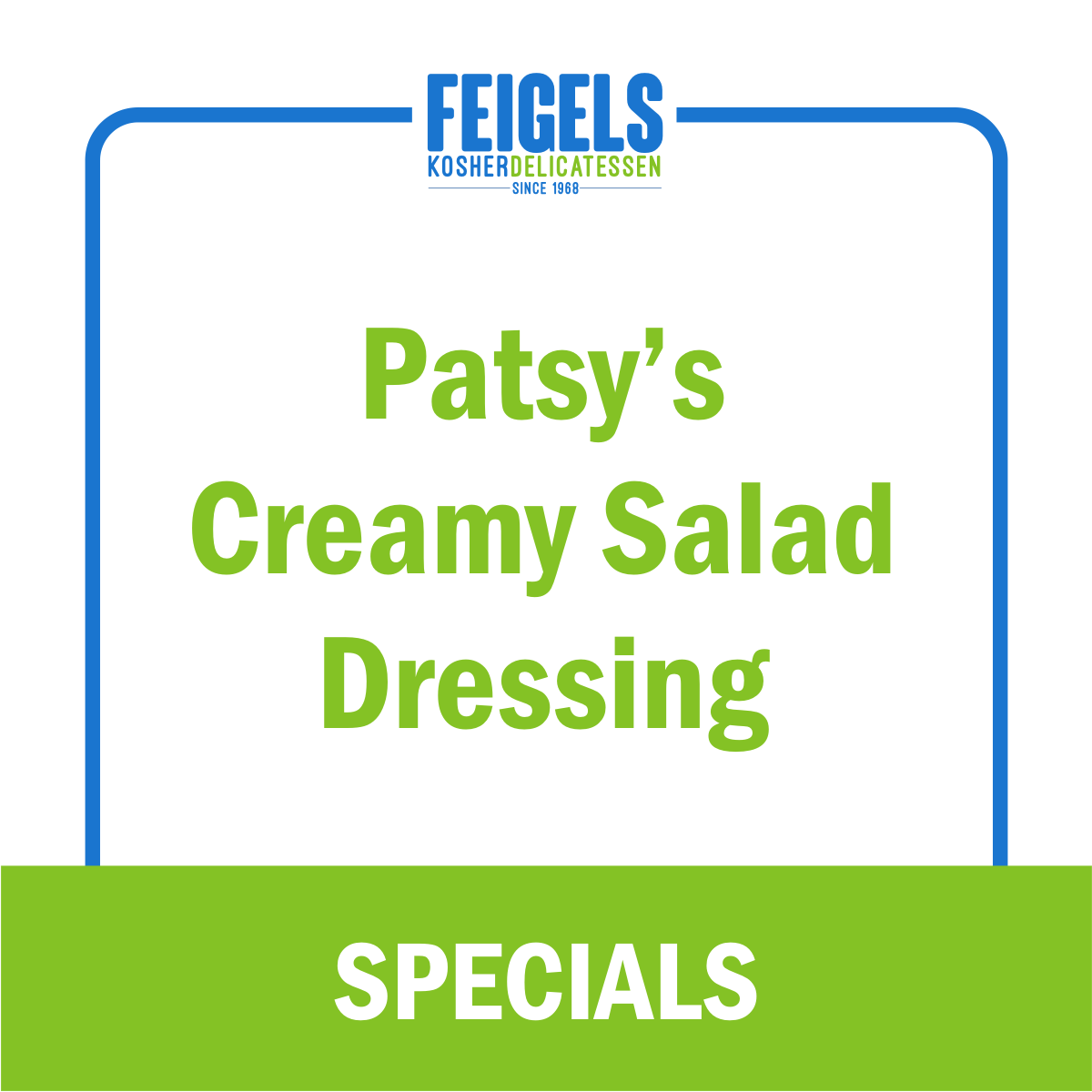 Patsy's Creamy Salad Dressing