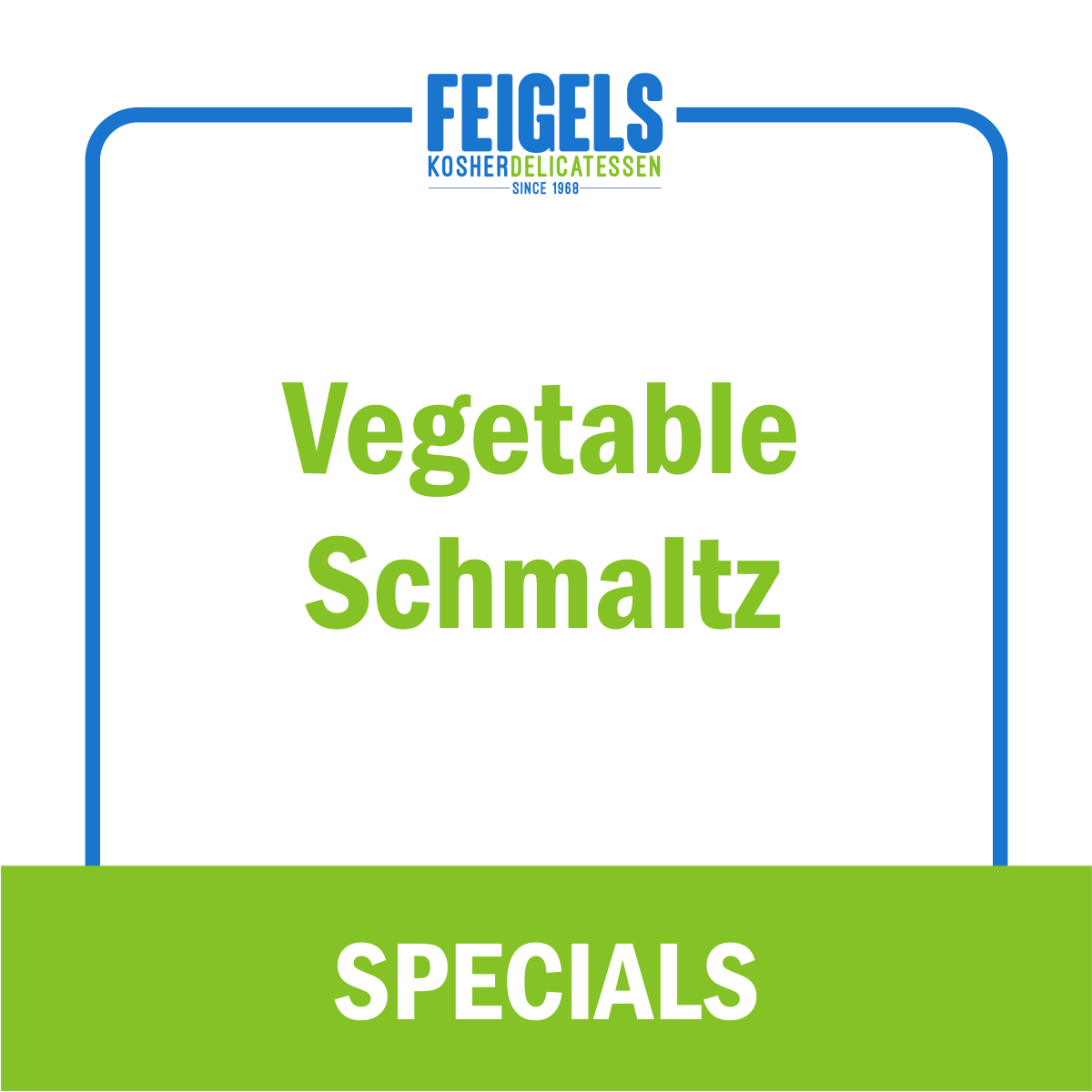 Vegetable Schmaltz